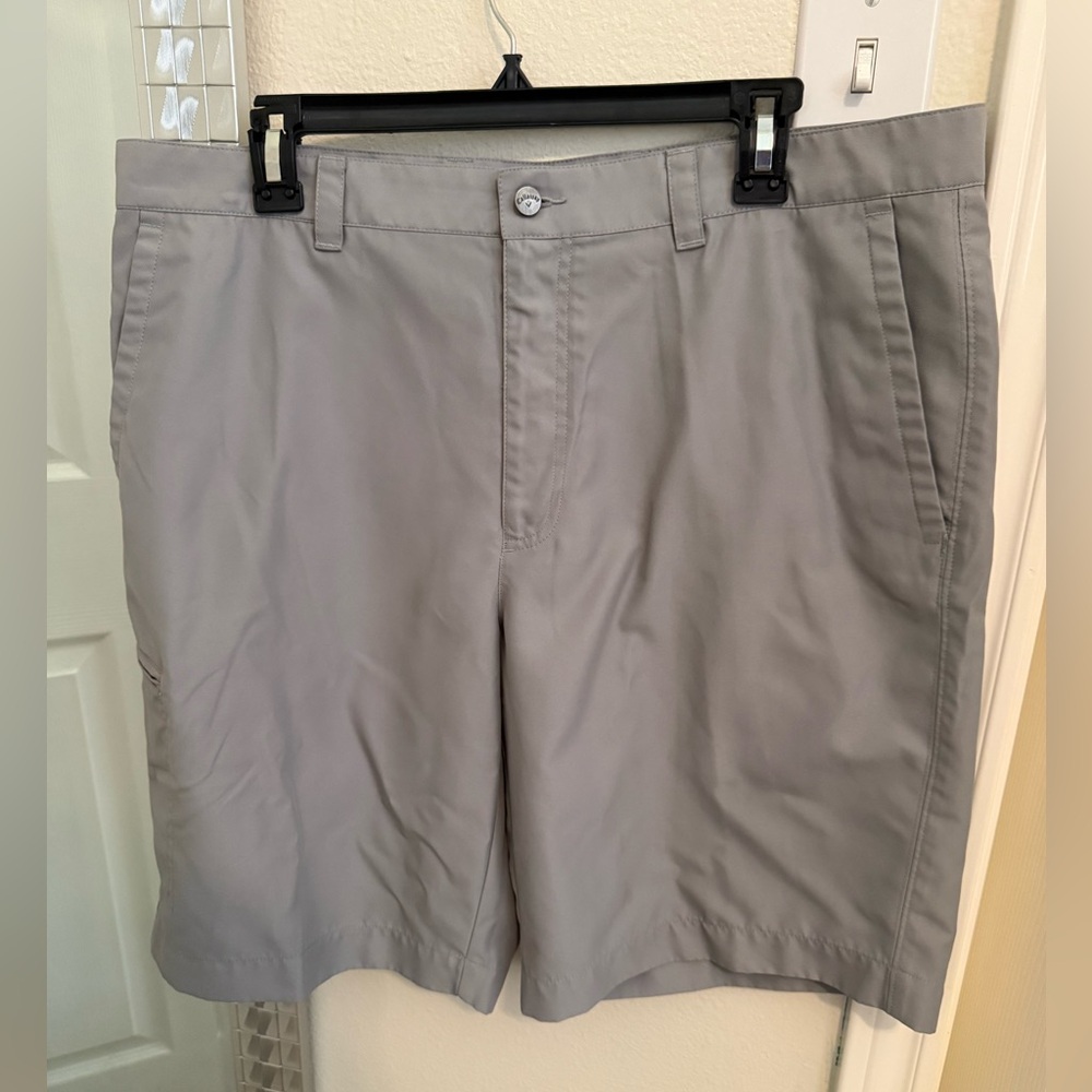 Callaway Men's Gray Performance Shorts - Waist 36